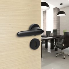 Hafele Kapı Kolu Seti Surf WC Mat Nikel