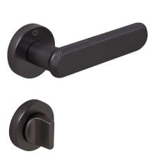 NOLA Kapı Kolu Seti WC Antrasit Satine