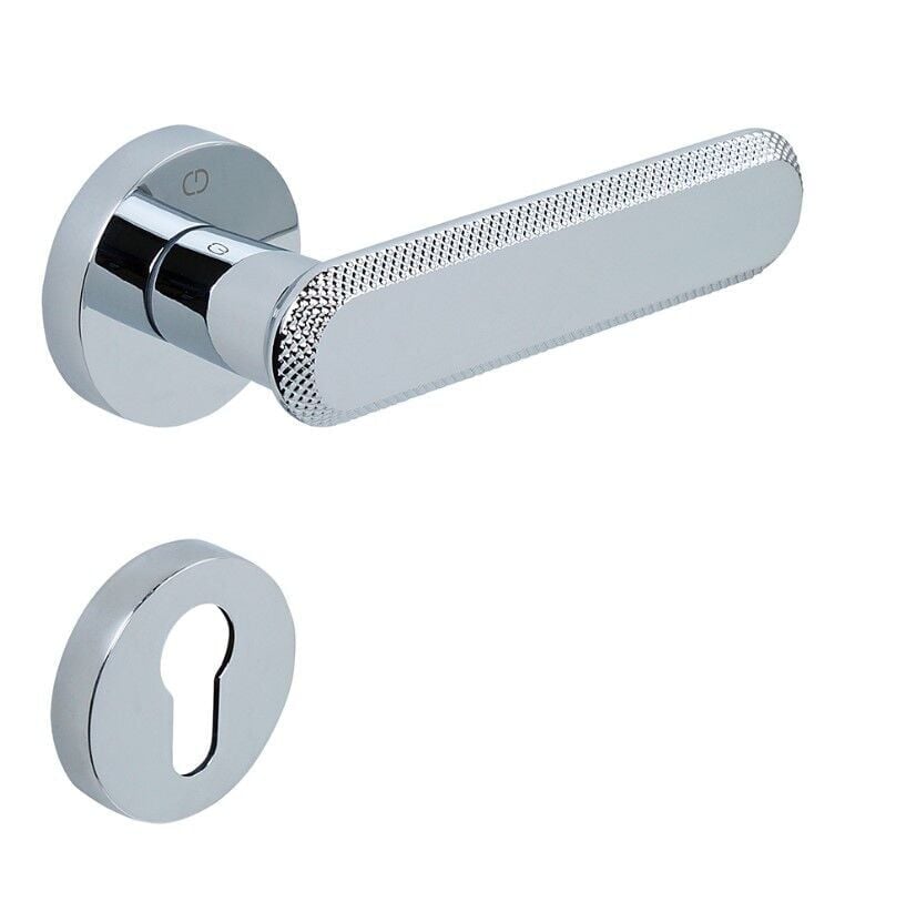 NOLA Kapı Kolu Seti Yale Krom Parlak