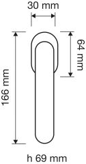 Crystal Pencere Kolu Altın Parlak