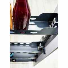 Oscar Boy Dar Şişelik, Antrasit, 15x185cm, 5 Sepetli