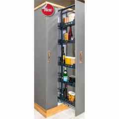 Oscar Boy Dar Şişelik, Antrasit, 15x185cm, 5 Sepetli