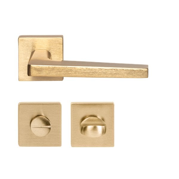 Hafele Kapı Kolu Seti Mod WC Mat Altın