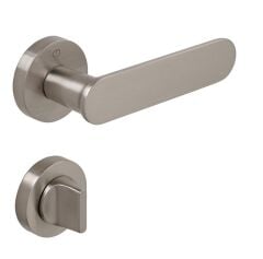 OVA Kapı Kolu Seti WC Inox Parlak