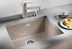 Blanco Subline 500 U Tezgah Altı Damlalıksız Granit Tartufo Evye