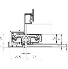 Simonswerk Tectus TE 240 3D Gizli Menteşe Gümüş Renk