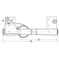 Hafele  Slido F-Park71 16A, Ahşap Pivot Kayar Kapaklar , Set