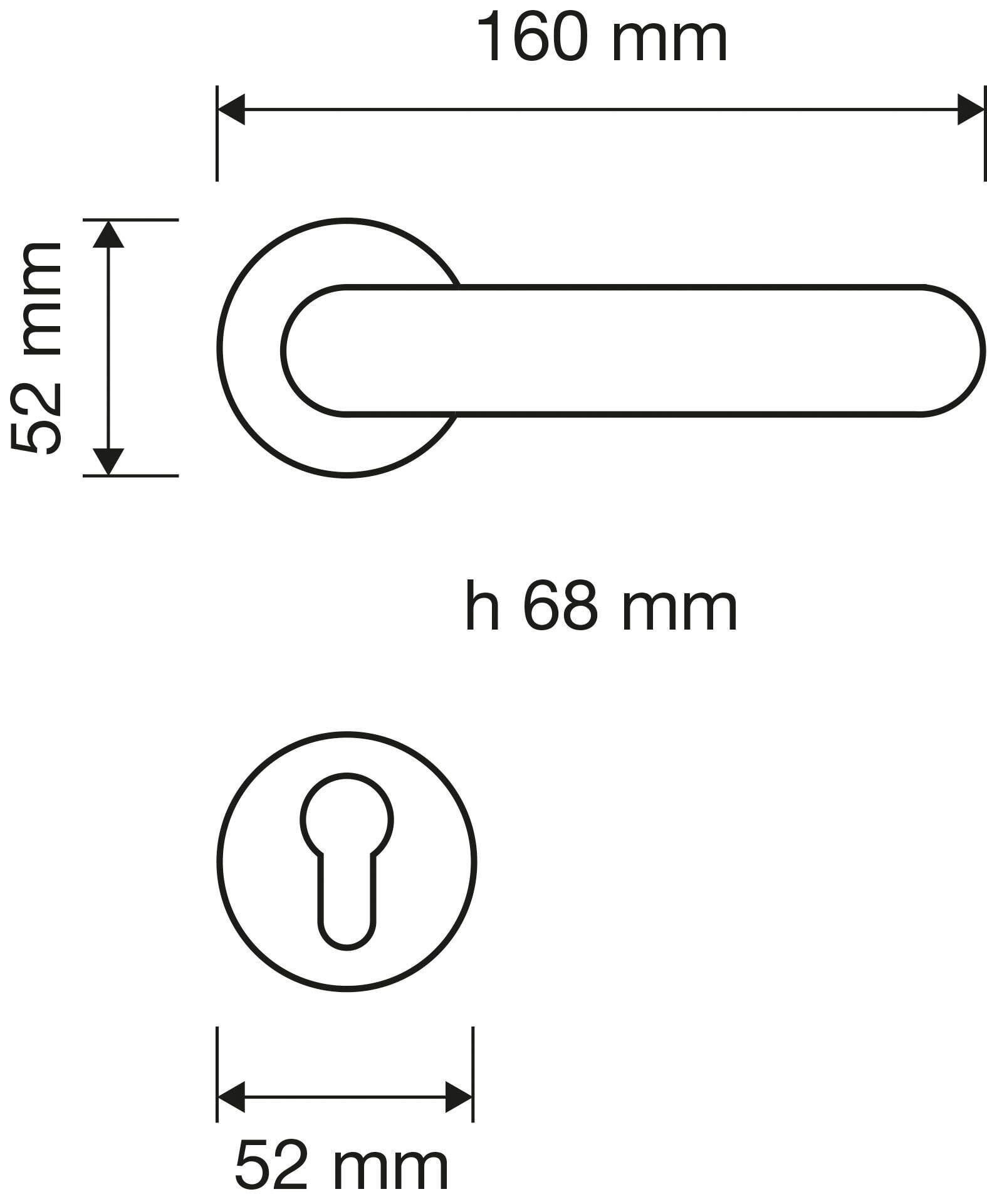 Spirit Kapı Kolu Seti Parlak Krom Barelli(Yale)