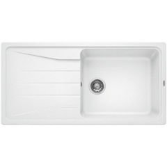 Blanco Granit Evye Sona XL 6S Tezgah Üstü 1 Gözlü Damlalıklı Beyaz