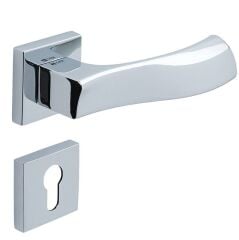 LIVA Kapı Kolu Seti Yale Krom Parlak