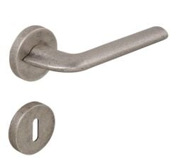 LUMA Kapı Kolu Seti Oda Antik Gümüş