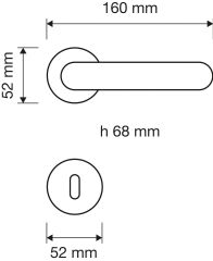 Spirit Kapı Kolu Seti Mat Bronz Oda