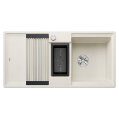 Blanco ADIRA 6 S Tezgah Üstü 1,5 Gözlü Soft Beyaz Granit Eviye