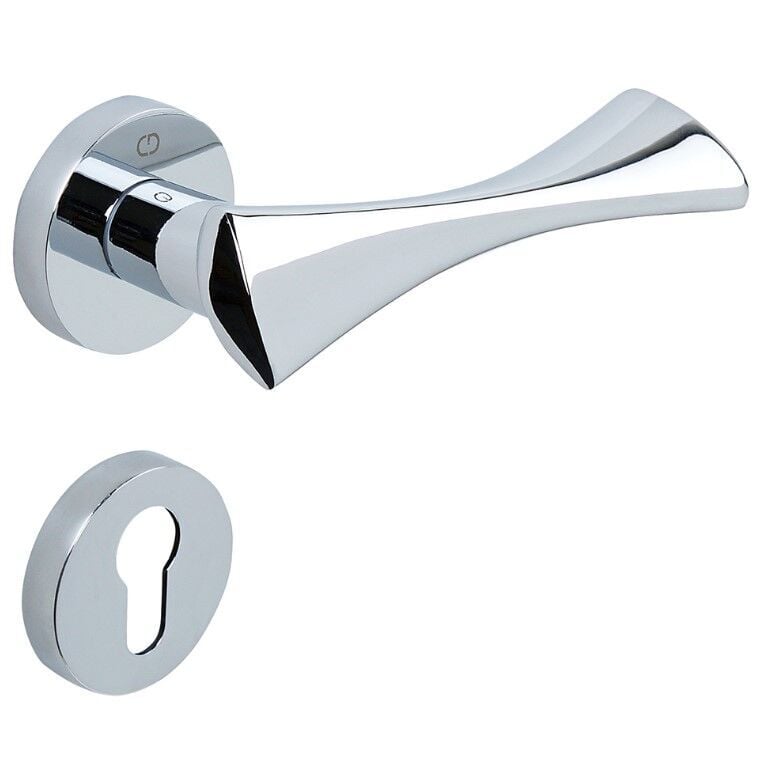 TORO Kapı Kolu Seti Yale Krom Parlak