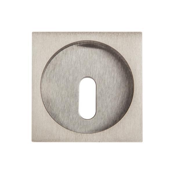 Hafele Square Oda Tipi Gömme Kulp, Mat Nikel Renk(1 Çift )