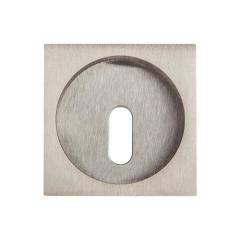 Hafele Square Oda Tipi Gömme Kulp, Mat Nikel Renk(1 Çift )