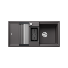 Blanco ADIRA 6 S Tezgah Üstü 1,5 Gözlü Rock Grey Granit Eviye
