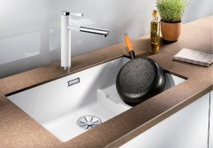 Blanco Granit Eviye Tezgah Altı Subline 700-U Level Beyaz