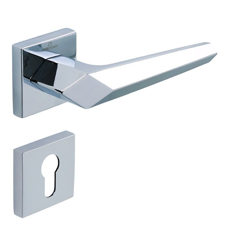 SATA Kapı Kolu Seti Yale Krom Parlak