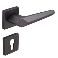 SATA Kapı Kolu Seti Yale Antrasit Satine