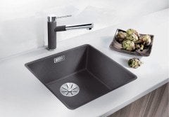 Blanco Granit Eviye Tezgah Altı Subline 500-U Tek Gözlü Anthracite