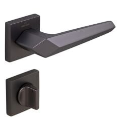 SATA Kapı Kolu Seti WC Antrasit Satine