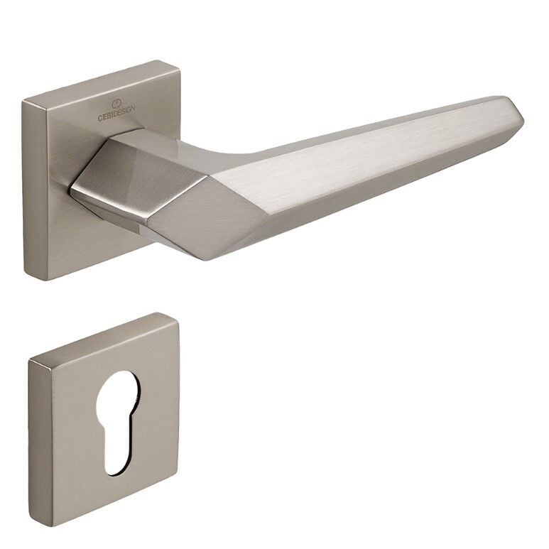 SATA Kapı Kolu Seti Yale Inox Parlak