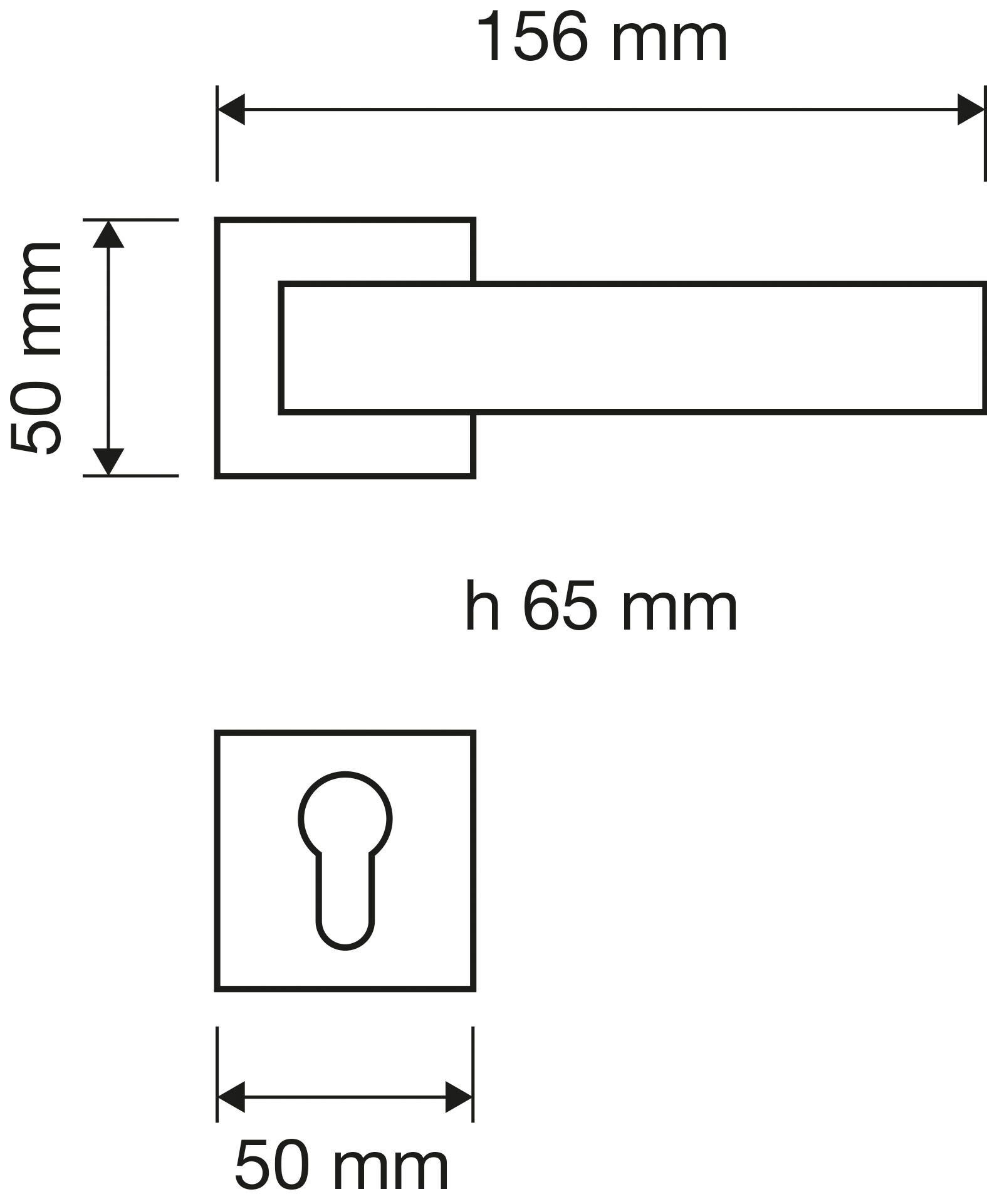 Duna Kapı Kolu Seti Parlak Krom Barelli(Yale)
