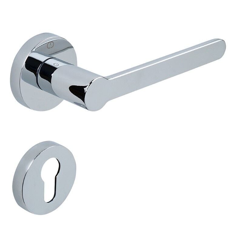 S-TERRA Kapı Kolu Seti Yale Krom Parlak