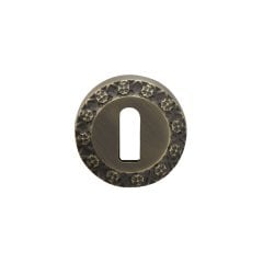 Hafele Oda Yuvarlak Kapı Kolu Rozet, Antik Bronz Renk