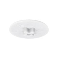 Hafele Minifix Kapak 15mm, Beyaz Renk (500 Adet)
