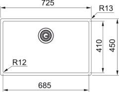 Franke Çelik Evye Mythos Masterpıece Bxm 210/110-68 Tek Gözlü Damlalıksız Antrasıt