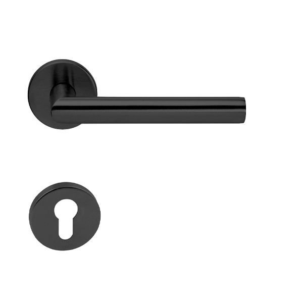 Hafele WERNER-M Kapı kolu seti (pc) m.siyah