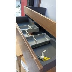 Agoform Banyo Çekmece İçi Düzenleyici 42cm x 29cm Stone Grey Renk