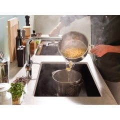 Franke Fragranit Evye Marıs Mrg 110-52 Matt Black Tek Gözlü Damlalıksız