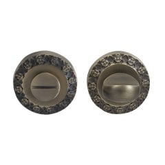 Hafele Wc Yuvarlak Kapı Kolu Rozet, Antik Bronz Renk