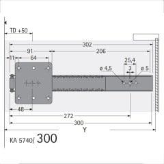 Tv Kapak Mekanizması 30 cm