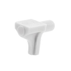 Hafele Raf pimi, plastik, beyaz, 6mm (1000 Adet)