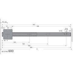 Tv Kapak Mekanizması 60 cm
