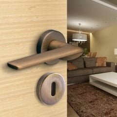 Hafele Kapı Kolu Seti Hant Oda (Cb) Antik Bronz