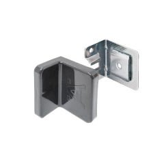 Hafele L Askı Elemanı WCH04 1,5mm Antrasit (100 Adet)