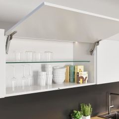 Hafele Free Space 1.8 Bas-Aç Model D Gri/Nikel