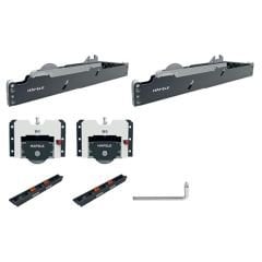 Hafele Anta W60 Doğrusal Kayar Kapak Sistemi Ahşap 1K