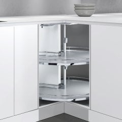 Hafele Köşe Kiler Revo 90 Set Arena Classic Gümüş Gri