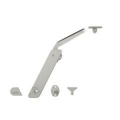 Hafele Free Flap H 1.5 Sol Yön Makas Seti A, Gri Renk