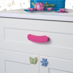Hafele Düğme Kulp Flybo Jr. Çocu Pembe