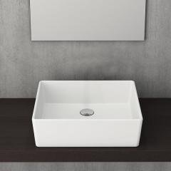 Hafele Banyo Lavabosu Dora 500x400mm Parlak Beyaz Renk