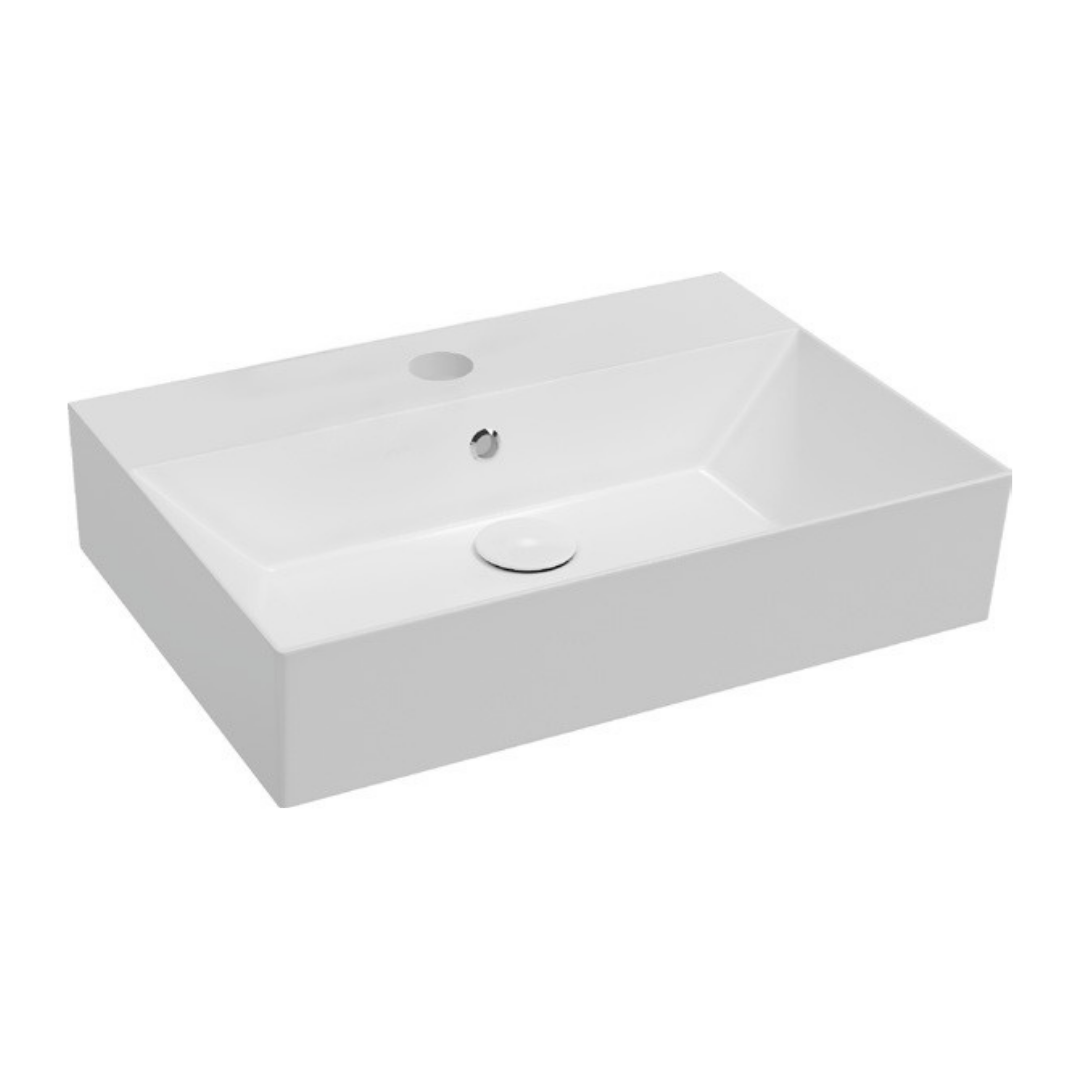 Hafele Banyo Lavabosu Regina 90 Parlak Beyaz