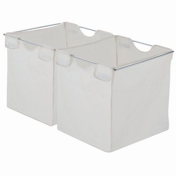 Hafele Flexstore Çamaşır Sepeti Rafı 90cm, Krom Renk (Açma)