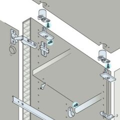 Hafele Variante Hc Petek Panel Vidası 3/14mm , Galvaniz (100 Adet)